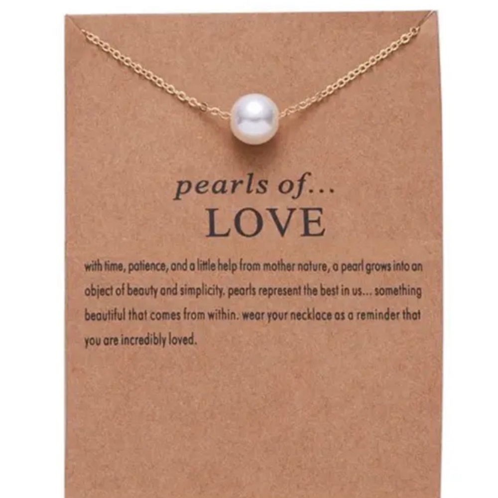 Pearls of Love Necklace BRAND NEW